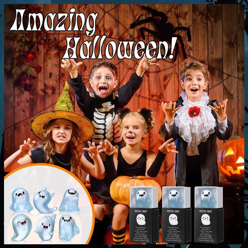 🎃Halloweenský výprodej👻Minifigurky duchů svítících ve tmě s krabičkou