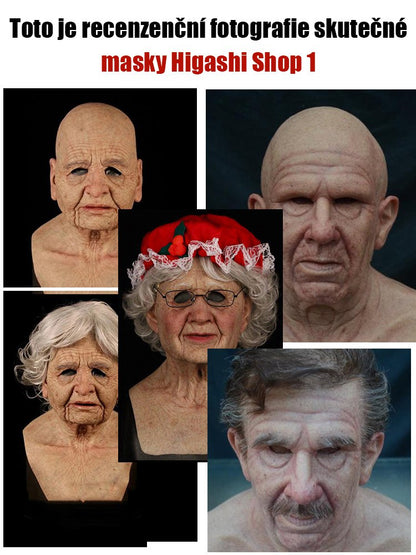 Silikonová maska pro simulaci