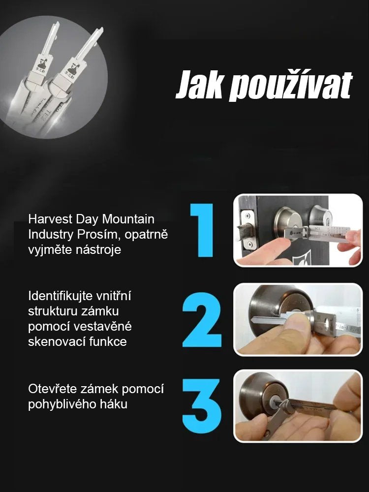 [Univerzální klíč, který nahradí tisíce klíčů]99 % zámků na světě lze snadno otevřít během 20 sekund
